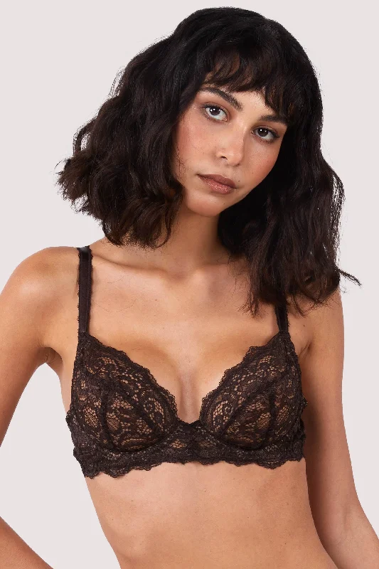 Stylish Women's Attire Ariana Coffee Everyday Bra