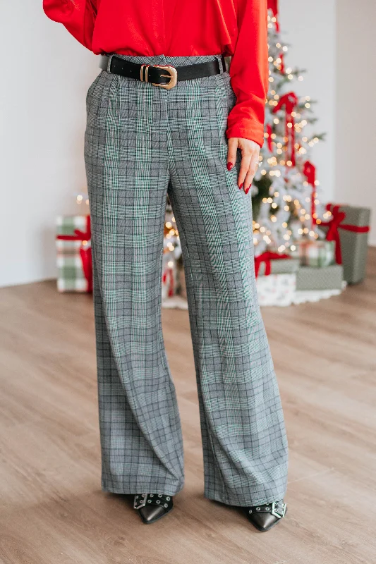 Women's Formal Apparel Bergan Plaid Pants