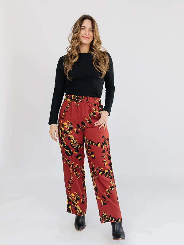 Stylish And Comfortable Clothing For Women Rosie Pant - Eucalyptus Spice