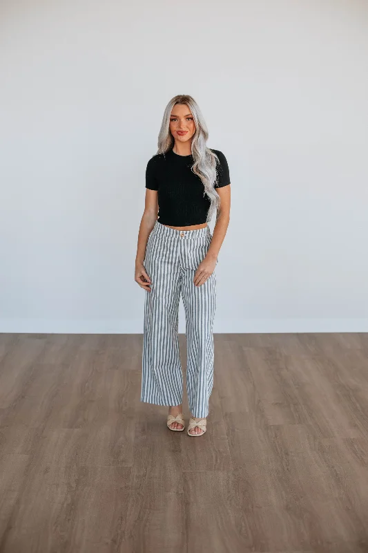 Women's Clothes For Special Occasions Paigey Striped Pants