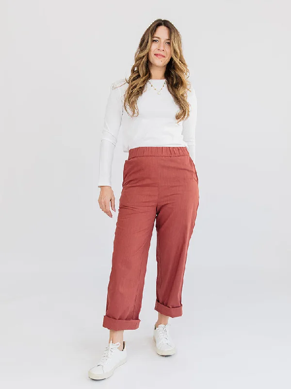 Affordable Fashion Clothing For Women Rosie Pant - Cinnamon