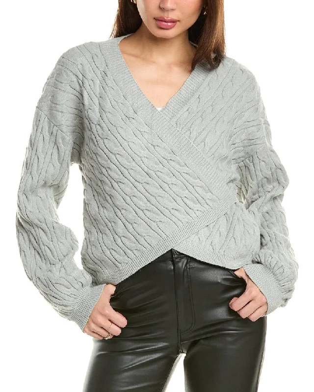 Women's Layered Outfit Harper Tie-Front Cardigan