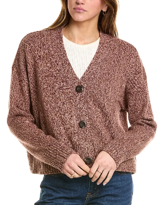 Women's Professional Outfit Monrow Oversized Wool & Cashmere-Blend Cardigan