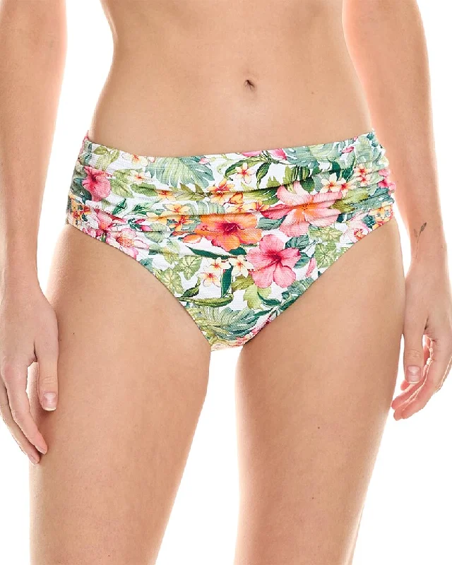 Women's Clothing For Work Tommy Bahama Island Cays Flora High-Waist Bikini Bottom