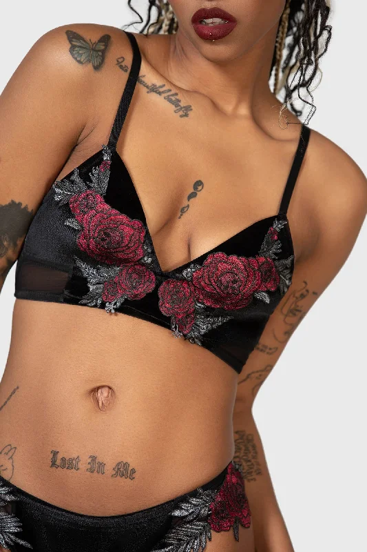 Casual Apparel For Women Pandora's Roses Bra