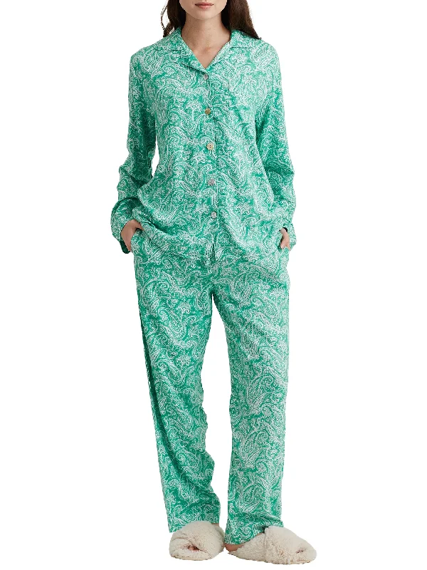 Women's Everyday Clothes Papinelle Women's Sophia Cozy Woven Pajama Set