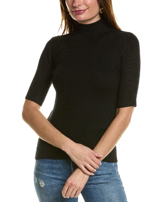 Women's Garments T Tahari Mock Neck Sweater