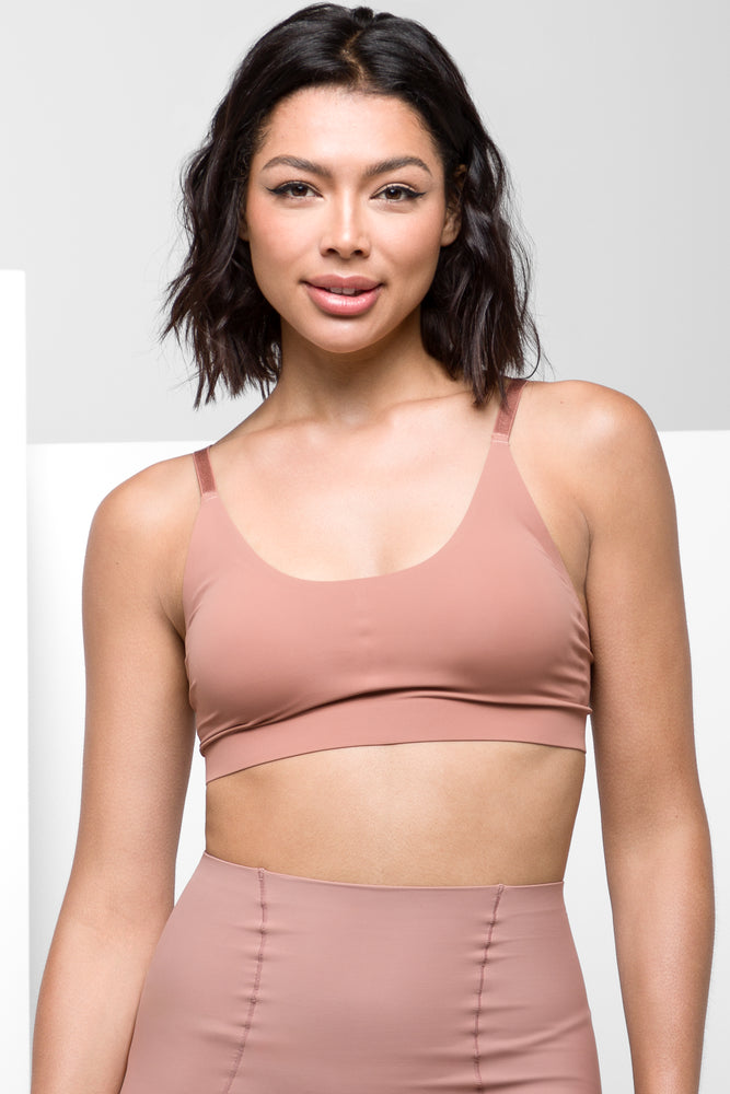 Women's Clothing For Travel Bonded Bralette Natural