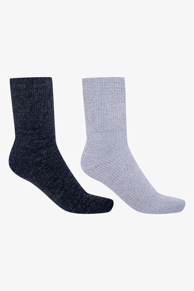 Women's Athletic Apparel 2 Pack Socks Blue