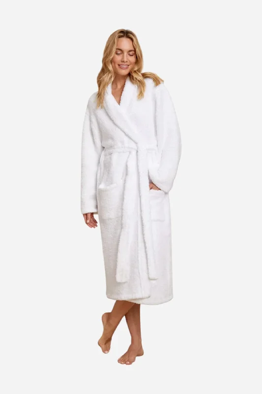 Women's Clothes And Apparel Barefoot Dreams CozyChic® Adult Robe in White