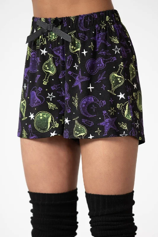 Women's Casual Clothing For Lounging Magic Potion Shorts