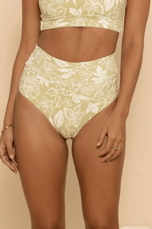 Women's Elegant Evening Attire Venice Bottom In Light Green