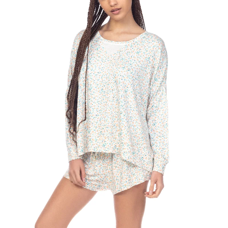 Women's Elegant Evening Outfit Honeydew Intimates Starlight Sweatshirt