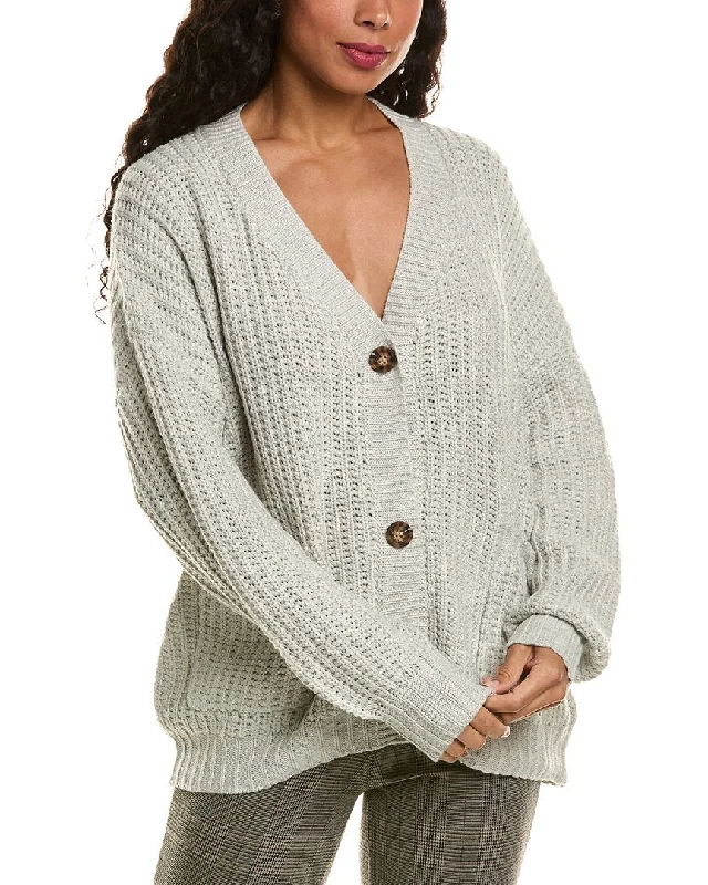 Women's Athletic Apparel LaBiz Wool-Blend Cardigan