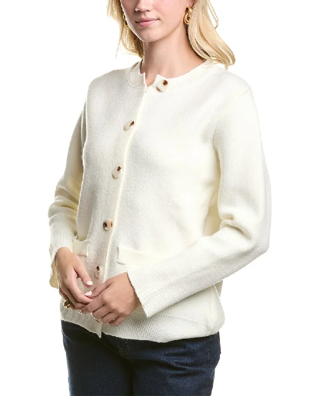 Women's Casual Apparel For Weekends Femme Society Wool Cardigan