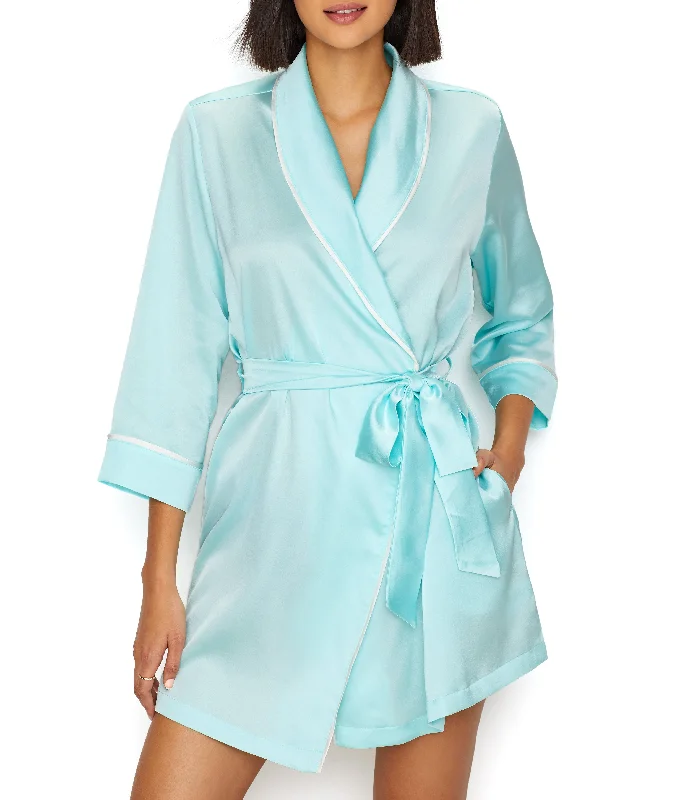 Women's Outerwear Clothing kate spade new york Women's Charmeuse Happily Ever After Robe