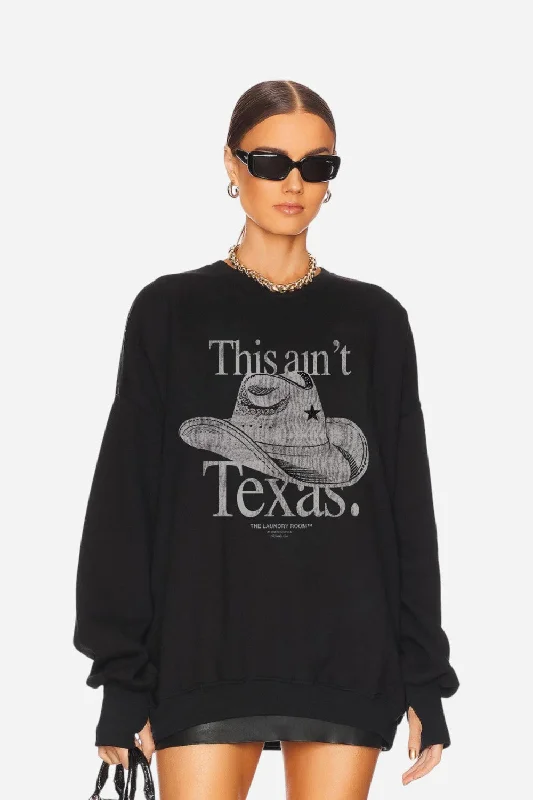 Women's Transitional Apparel Laundry Room This Ain't Texas - Jump Jumper in Black