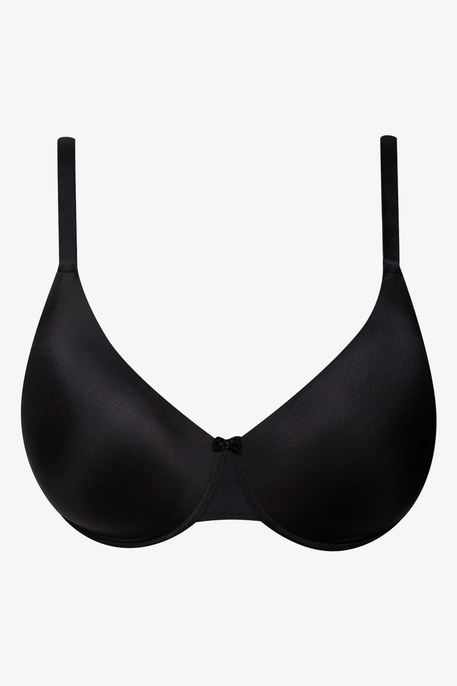 Women's Active Clothing Plus Size T-Shirt Bra Black