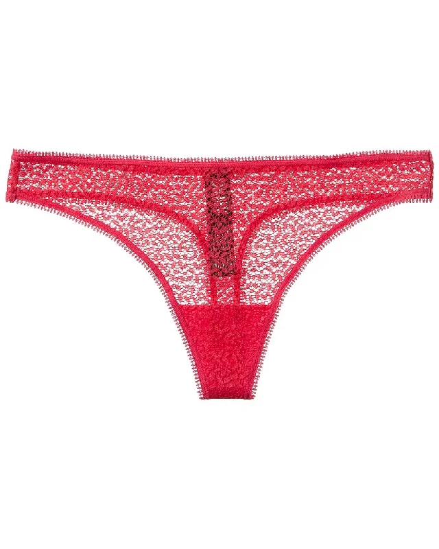 Women's Comfortable Lounge Outfit DKNY Lace Thong