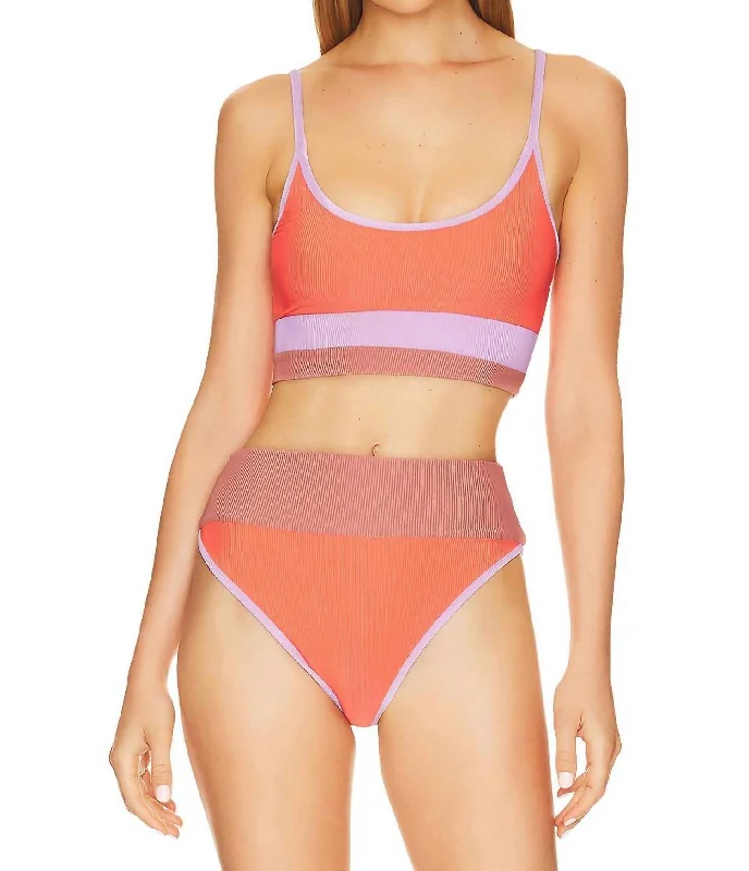 Classic Women's Apparel Emmy Bottom In Oasis Colorblock