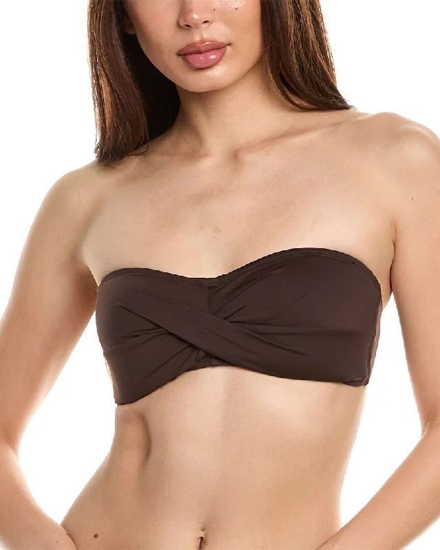 Women's Functional Outfit For Outdoor Activities Tommy Bahama Pearl Bandeau Bikini Top