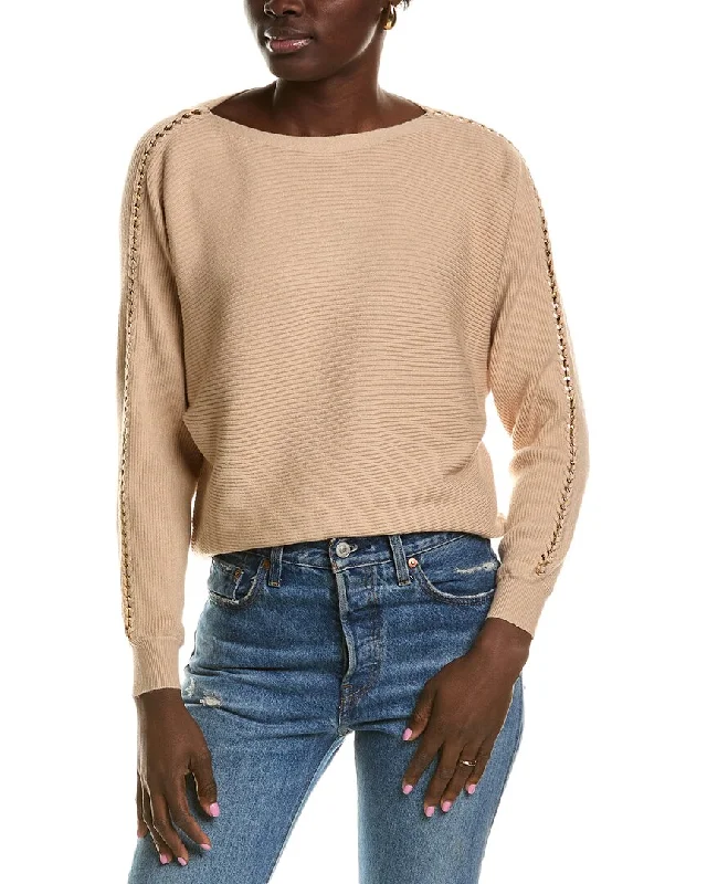 Women's Fashionable Attire For Work T Tahari Dolman Sweater