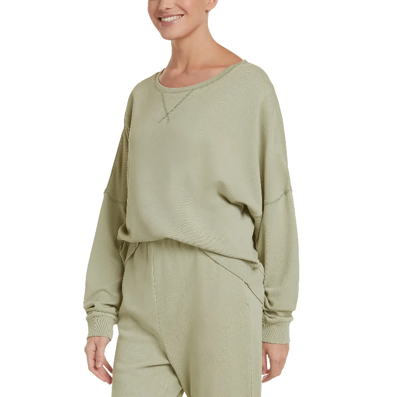 Women's Chic Outerwear Attire Honeydew Intimates Beach Bum Sweatshirt