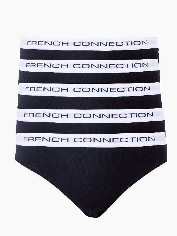 Women's Trendy Attire French Connection 5 Pack Briefs