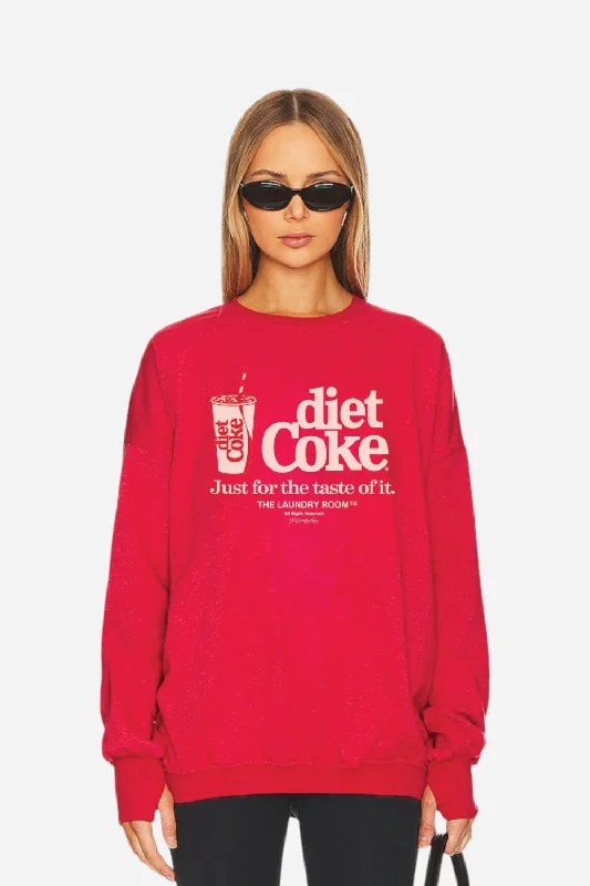 Chic Clothes For Women Laundry Room Diet Coke on Ice - Jump Jumper in Red