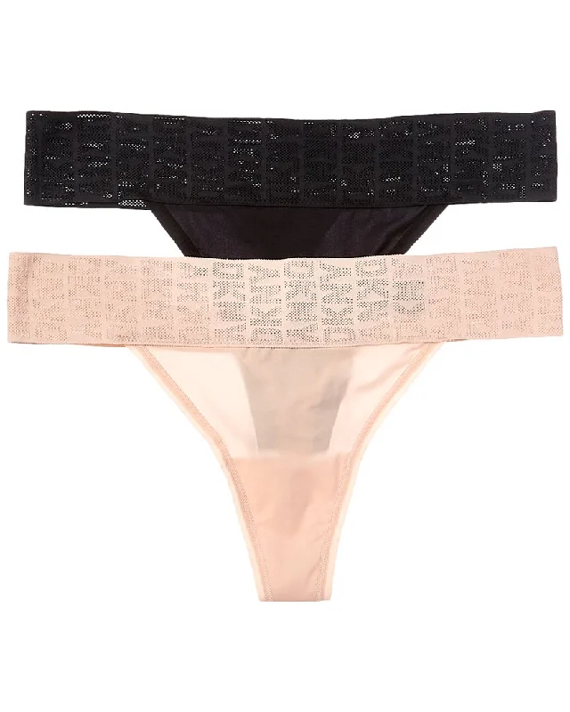 Sustainable Fashion Clothing For Women DKNY 2pk Stretch Thong