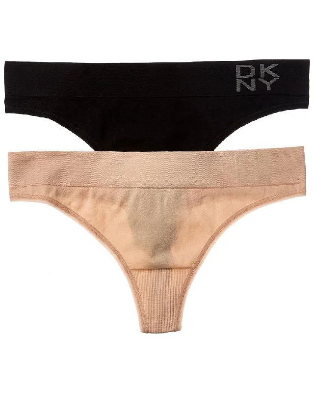 Women's Tailored Outfit DKNY Set of 2 Energy Seamless Thong