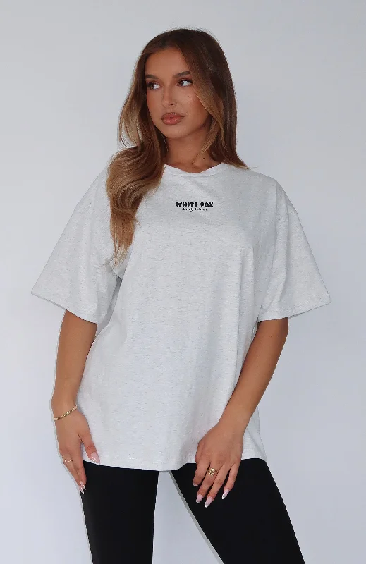 Women's Vintage Garments All I've Got Oversized Tee Grey Marle