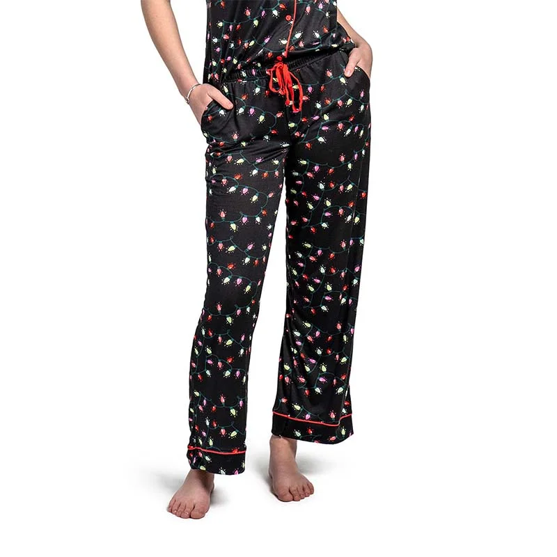 Luxury Women's Clothes Very Merry Drawstring Pajama Pants