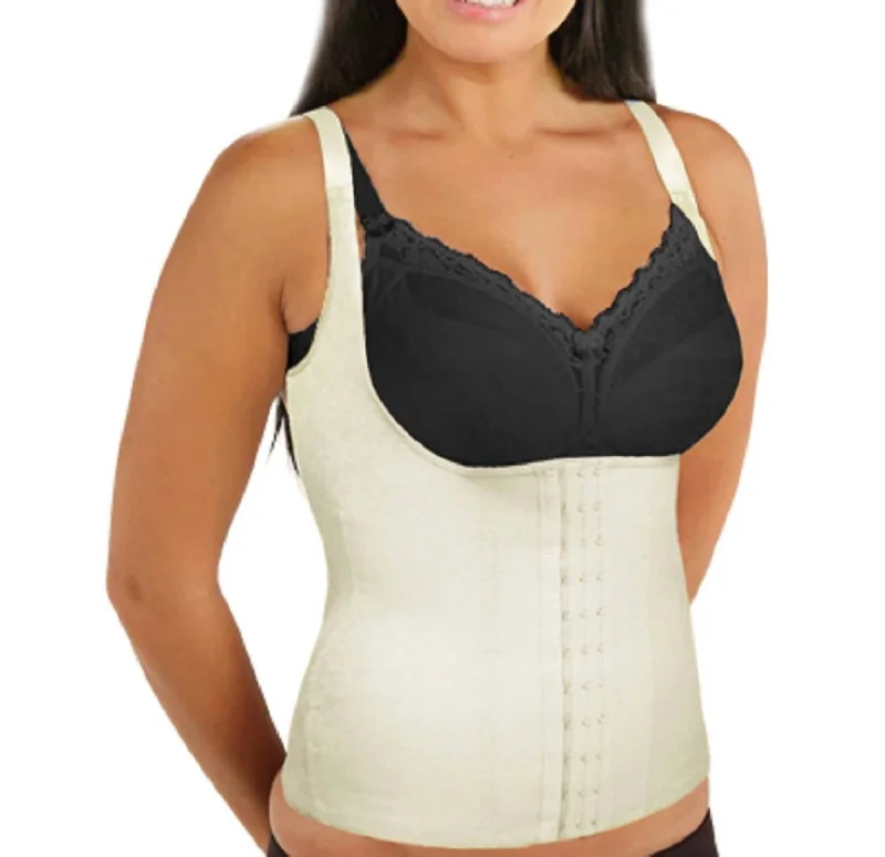 Women's Trendy Outfit Venus Shaping Torsette Body Shaper In Pearl White