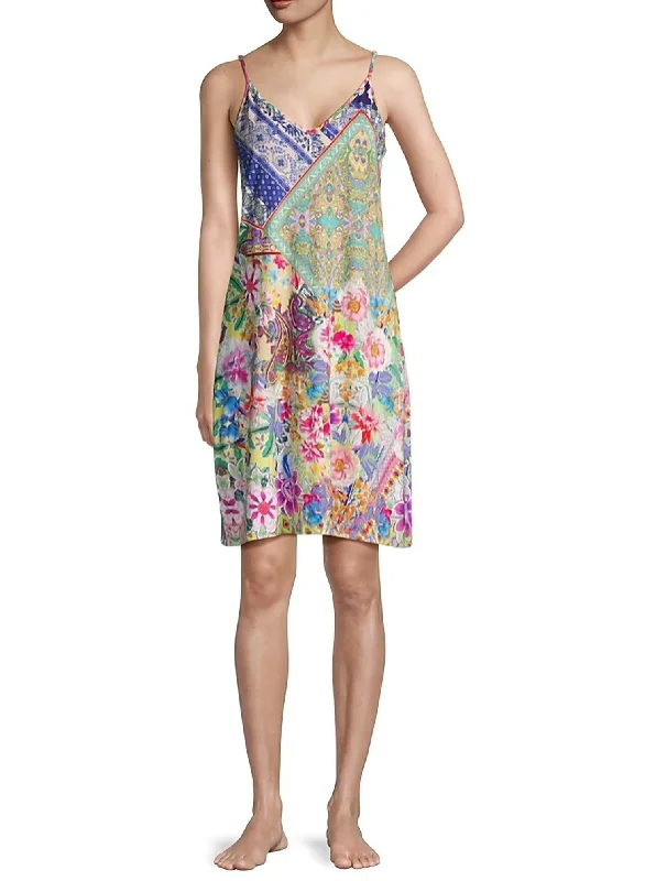 Women's Vacation Outfit Set Talavera Sleep Dress In Multi