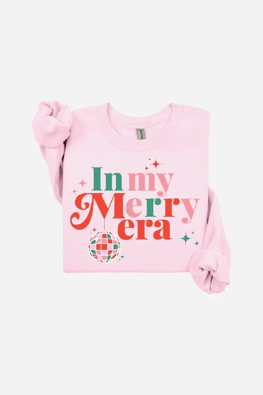 Women's Work Apparel The Babe Co. In My Merry Era Sweatshirt