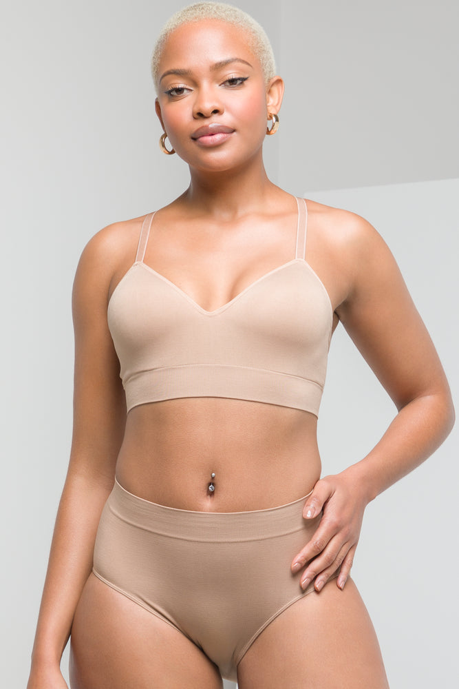 Women's Tops And Clothing Bralette Natural