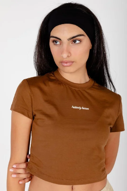 Affordable Fashion Clothing For Women Politically Correct Cropped Tee