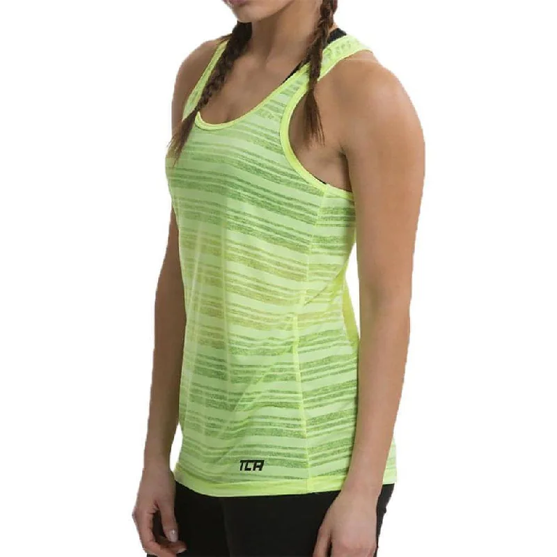 Women's Formal Event Outfit TCA Ultralite Womens Running Vest Tank Top - Yellow