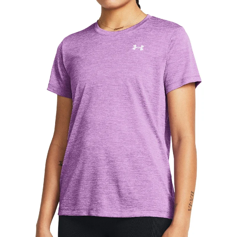 Women's Resort Garments Under Armour Tech Twist Short Sleeve Womens Training Top - Purple