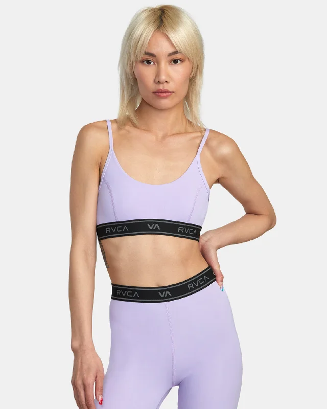 Women's Clothing For Outdoor Events Base Sports Bra - Lavender