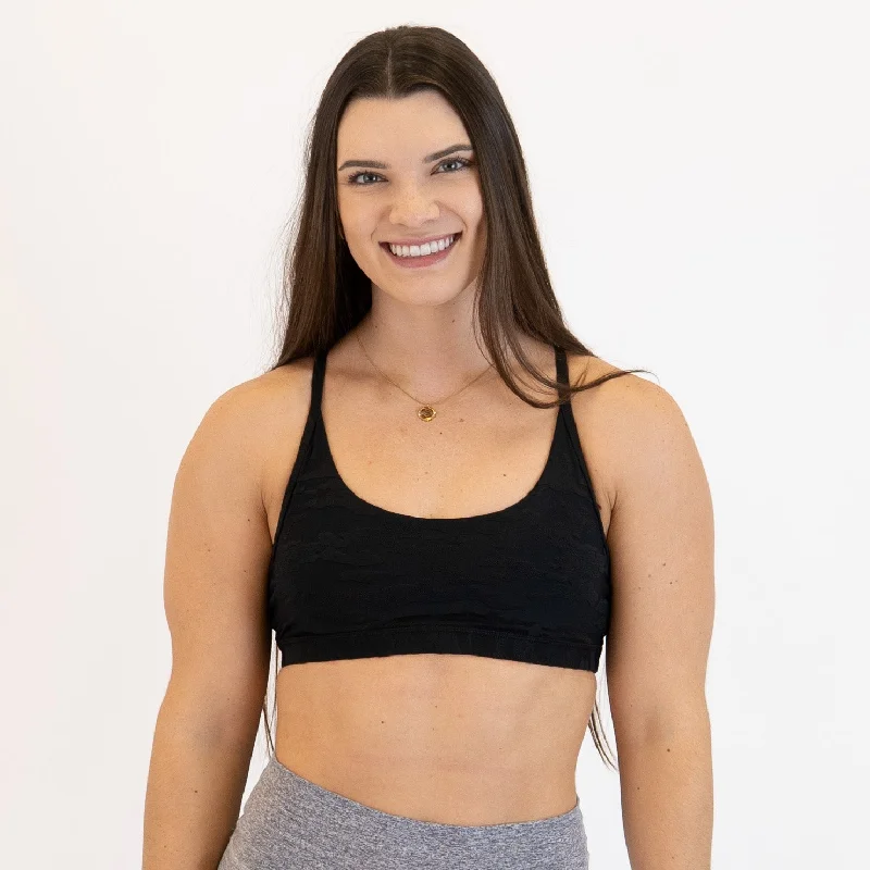 Women's Comfy Attire For Lounging Cami Sports Bra - Light Support