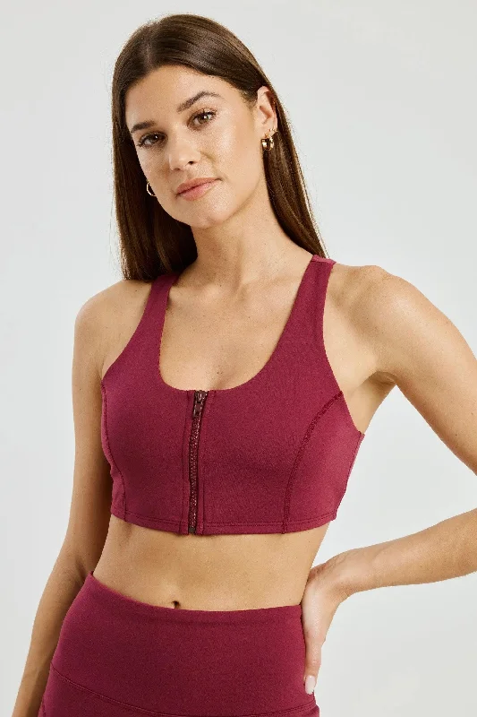 Women's Professional Outfit Night Track Zip Bra