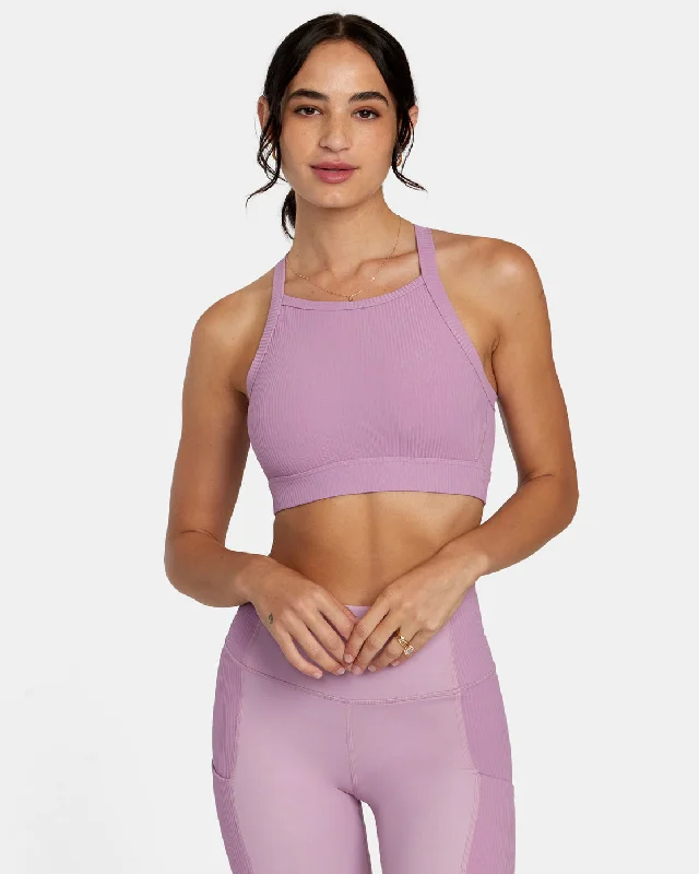 Women's Relaxed Clothes VA Essential High Impact Sports Bra - Lilac