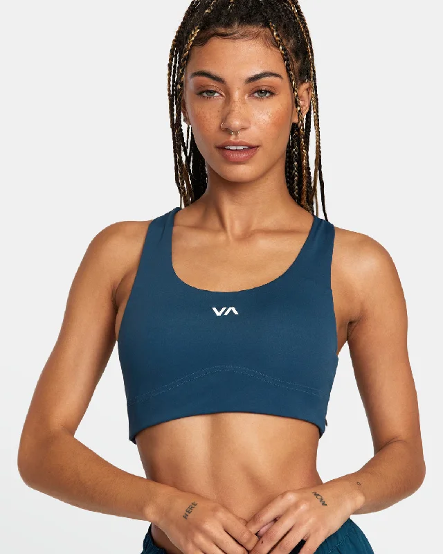 Classic Clothes For Women VA Essential Mid Support Sports Bra - Pond