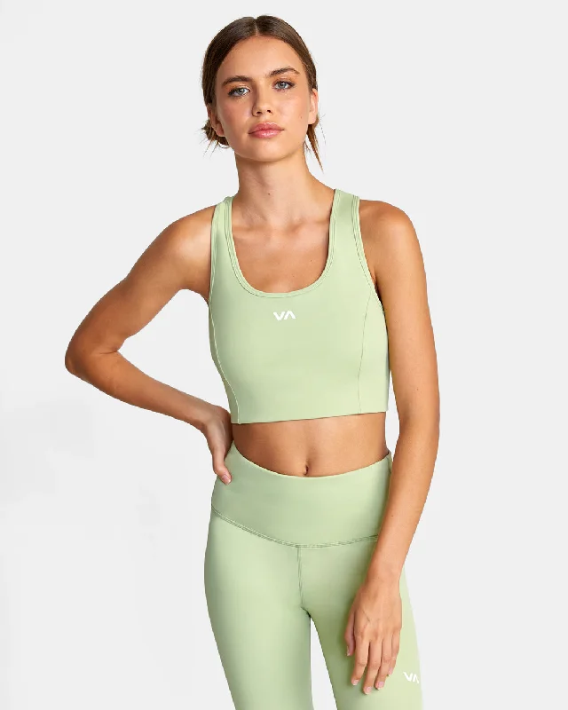 Sustainable Fashion Clothing For Women VA Essential Sports Bra - Light Sage