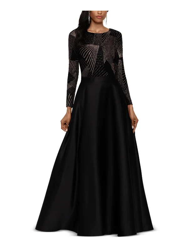 Women's Luxury Garments Womens Sparkle Long Maxi Dress