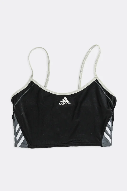 Women's Elegant Apparel Rework Adidas Athletic Bra Top - L