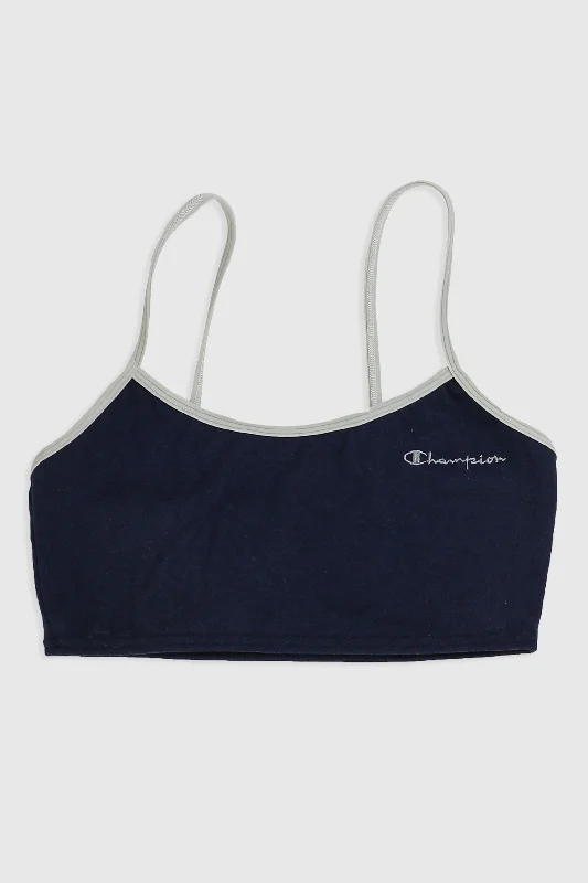 Women's Cozy Winter Attire Rework Champion Bra Top - M