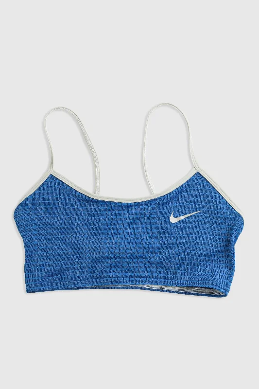 Plus-Size Women's Garments Rework Nike Athletic Bra Top - L